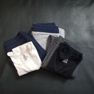 H&M Boys Size 6-9Y Sleeveless Undershirts and Sweatpants Bundle